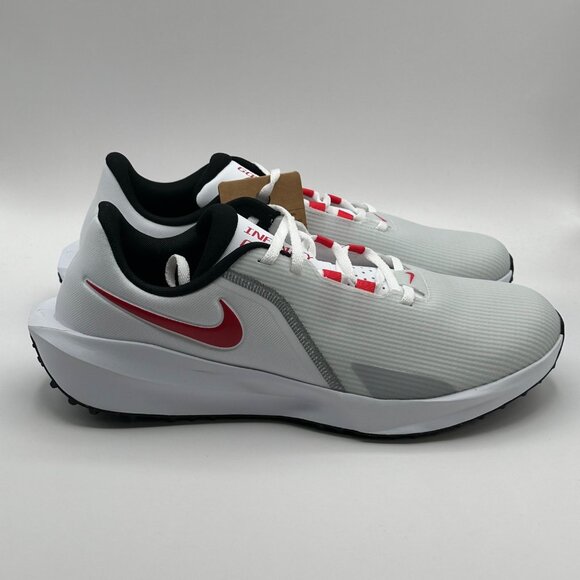 Men’s  Nike Infinity Golf NN (Wide) White University Red Box Without Lid Size 11 - Picture 4 of 12